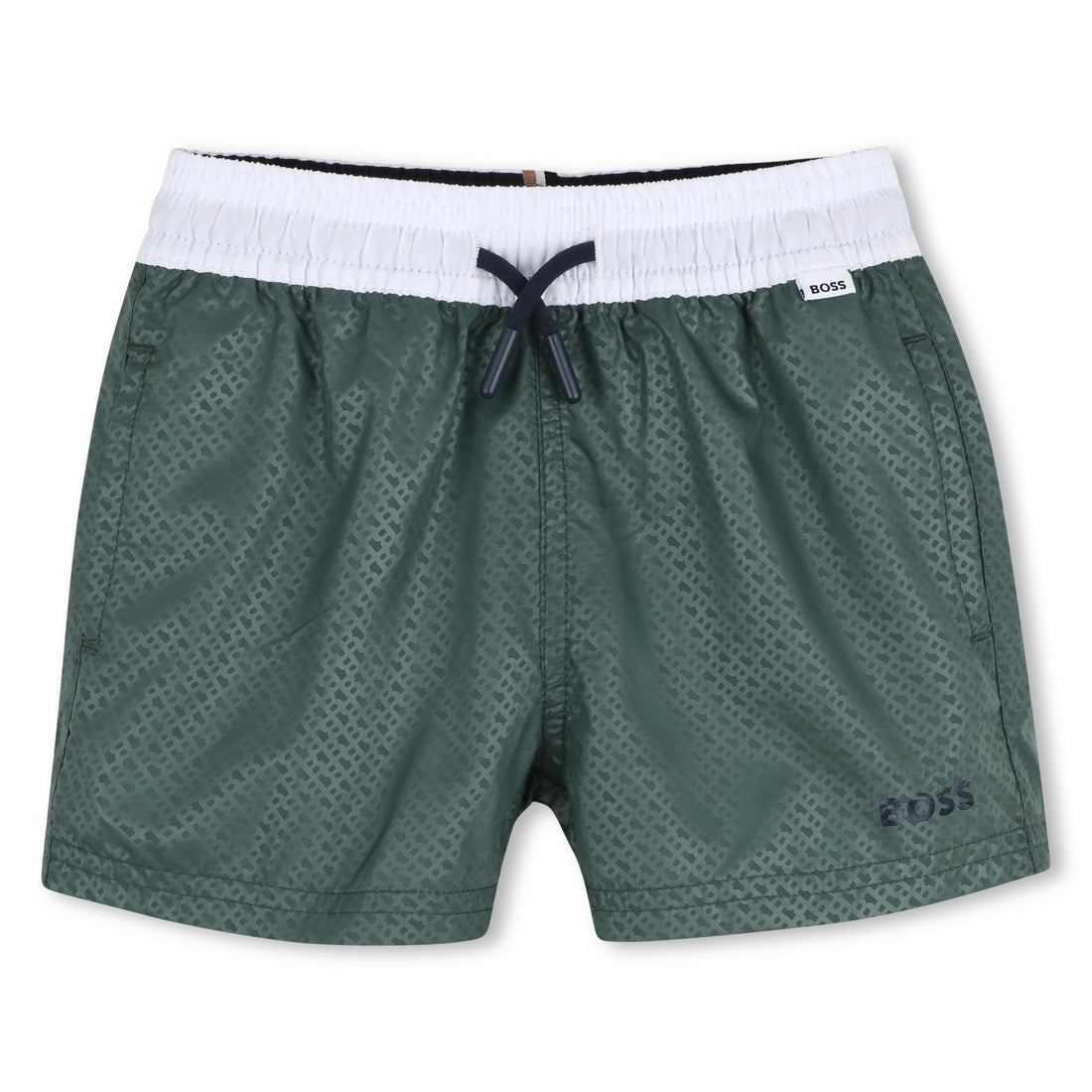 Bermuda Surfer Boston Monograma Double B Verde