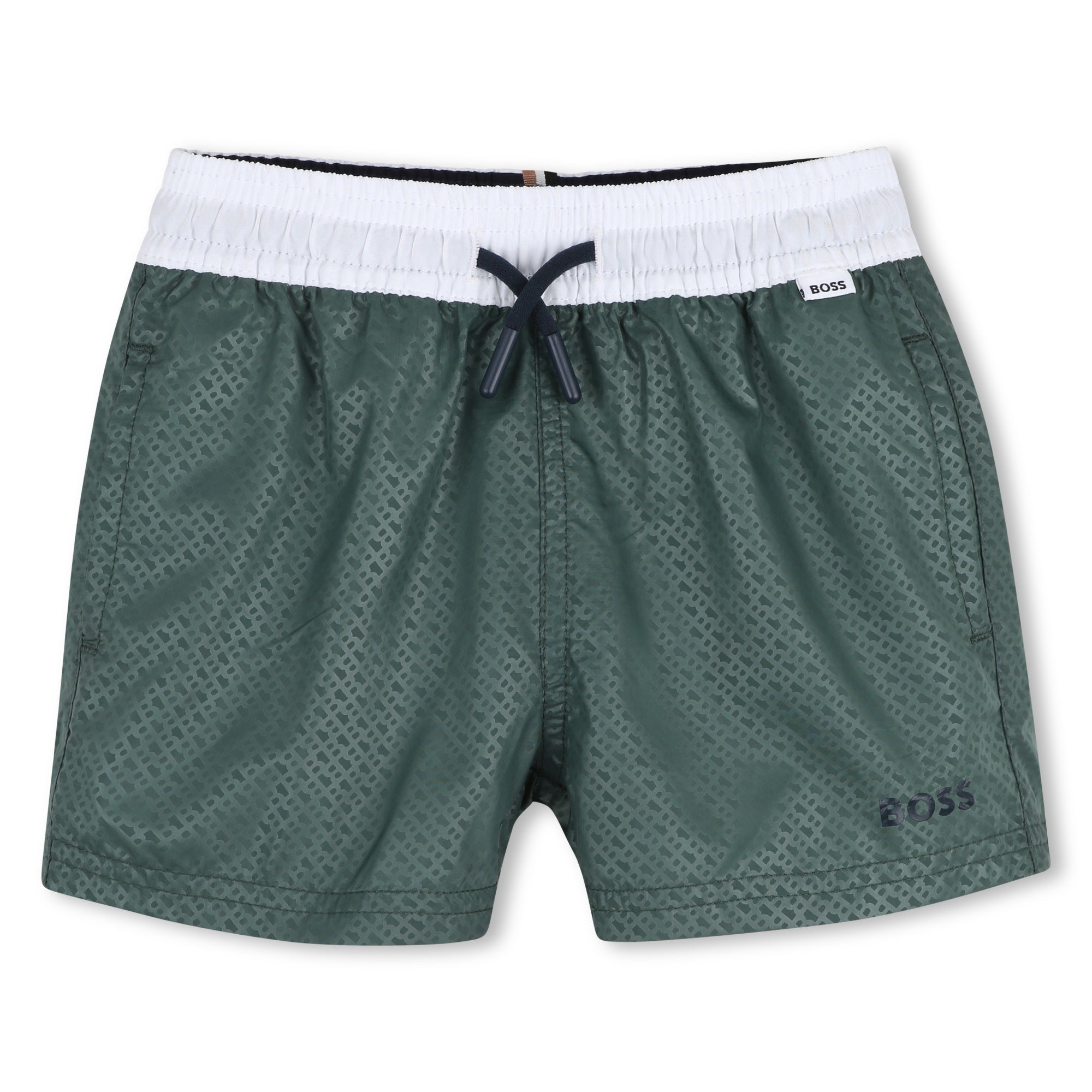 Bermuda Surfer Boston Monograma Double B Verde