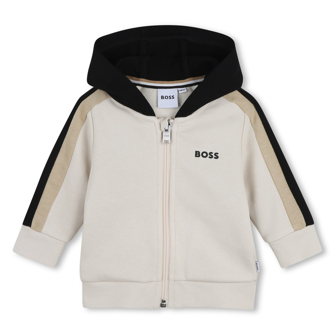 Set Cardigan Hooded &amp; Joggers Vainilla