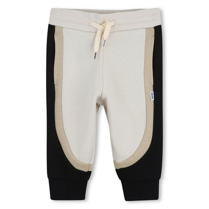 Set Cardigan Hooded &amp; Joggers Vainilla