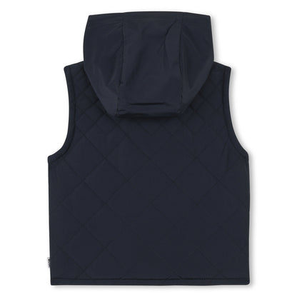 Chaleco Acolchado Hooded Azul