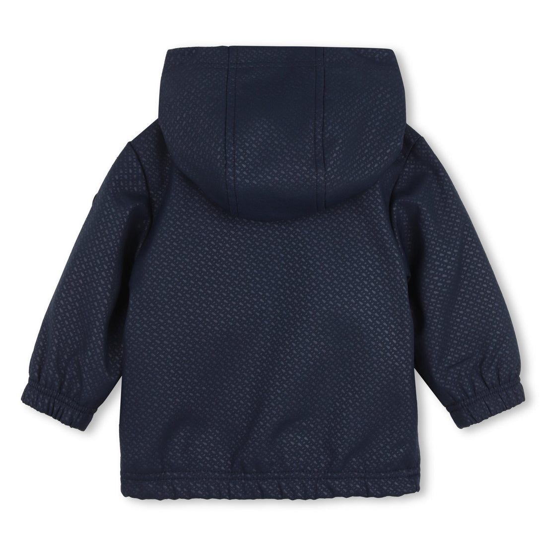 Cortavientos Hooded Monograma Double B Azul
