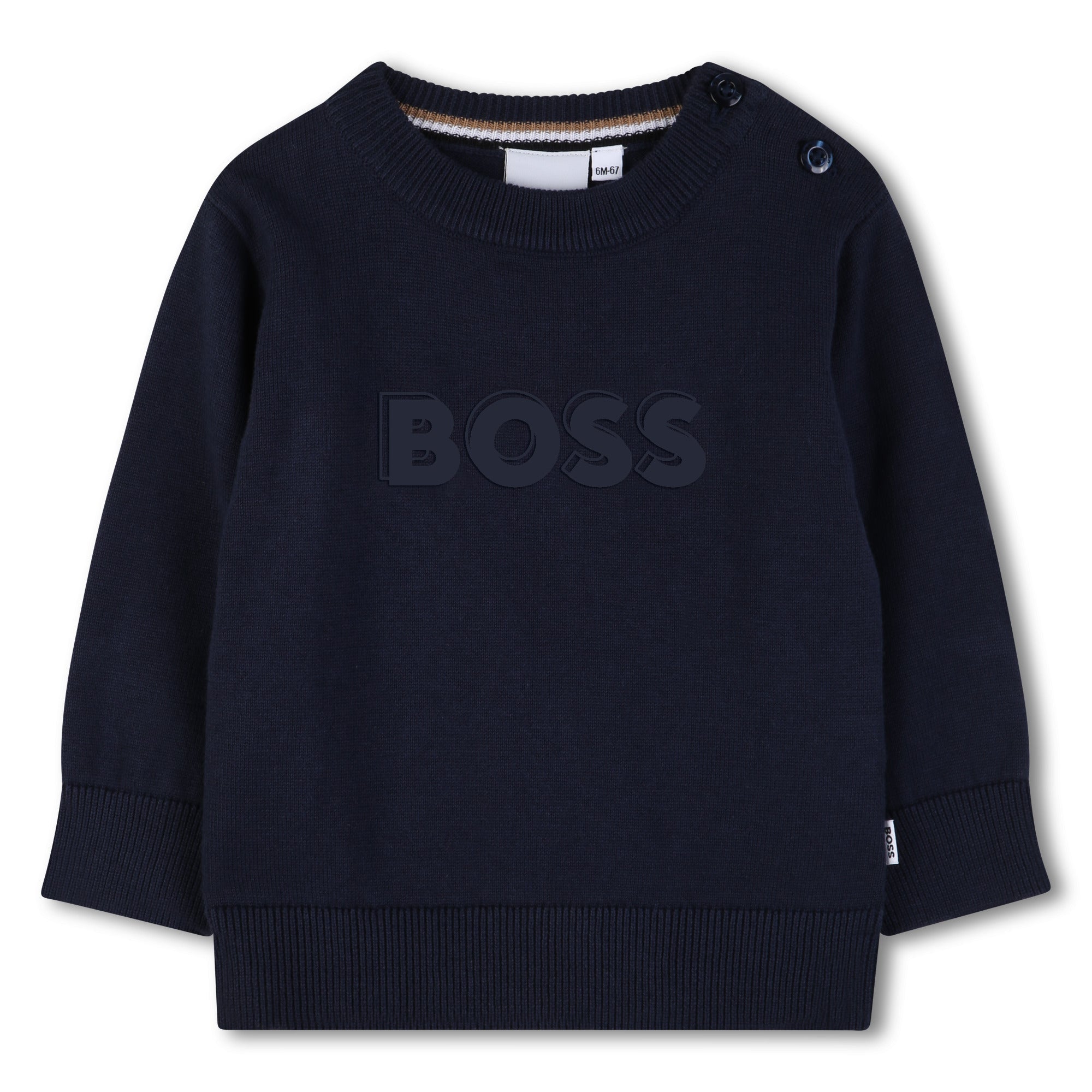 Sweater Tejido Hilo Classic Azul
