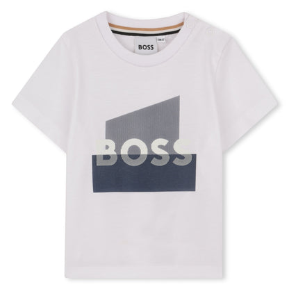 Camiseta Gráfico Raised Blanca