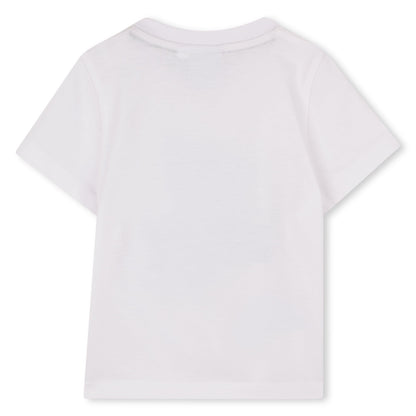Camiseta Gráfico Raised Blanca