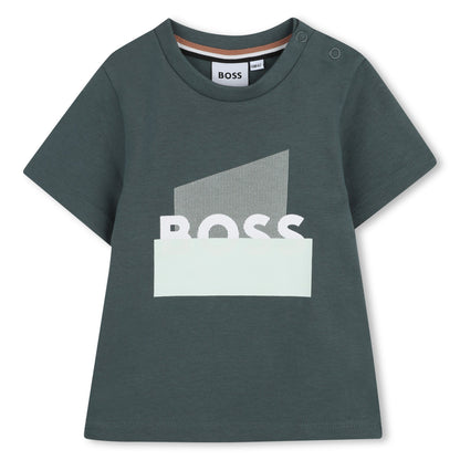 Camiseta Gráfico Raised Verde