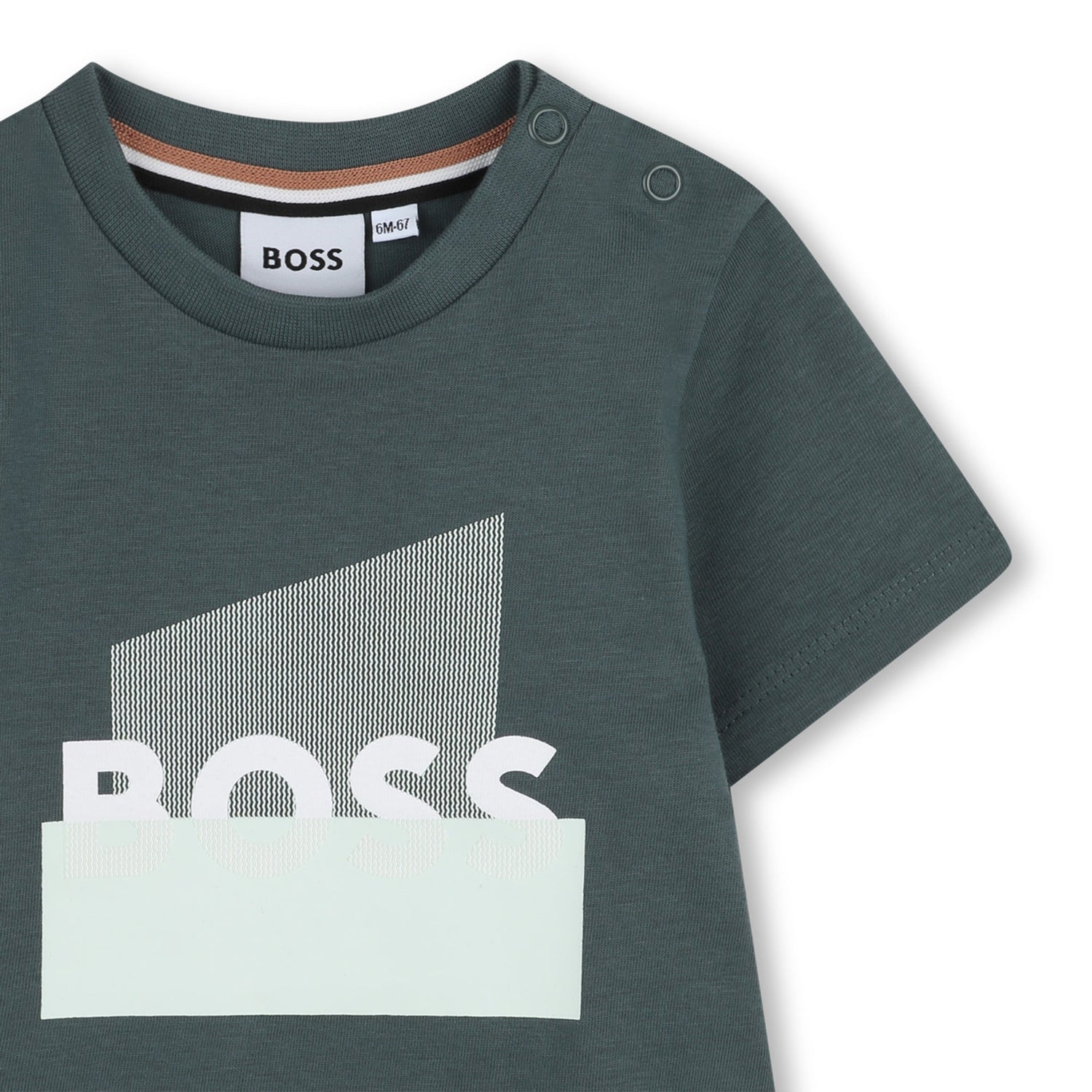 Camiseta Gráfico Raised Verde