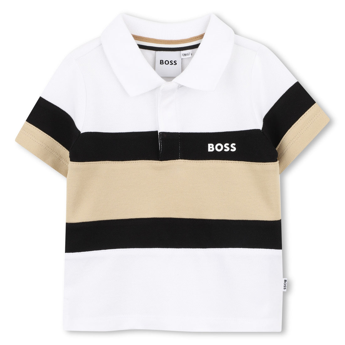 Polo Piqué Rayas Icónicas