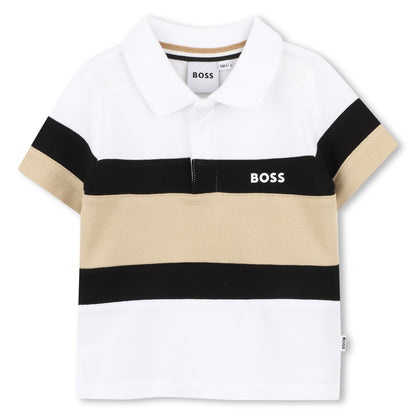 Polo Piqué Rayas Icónicas