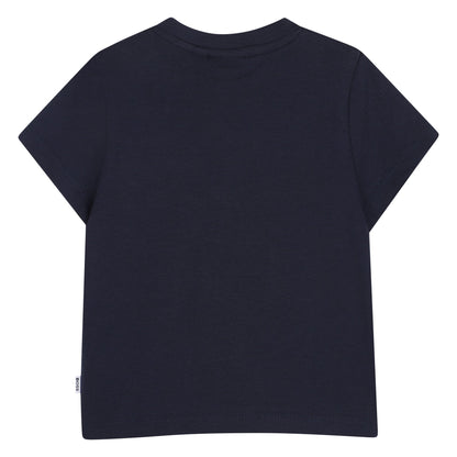 Camiseta Azul Modern Graphic Azul