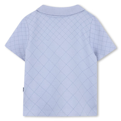 Polo Piqué Efecto Acolchado Double B Peltre