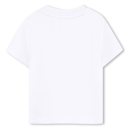 Camiseta Maxi Logo Boston Blanco