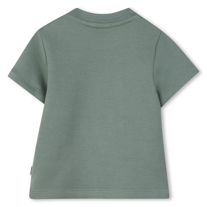 Camiseta Maxi Logo Boston Verde