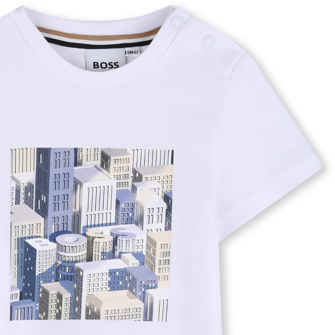 Camiseta Modern Graphic Blanca