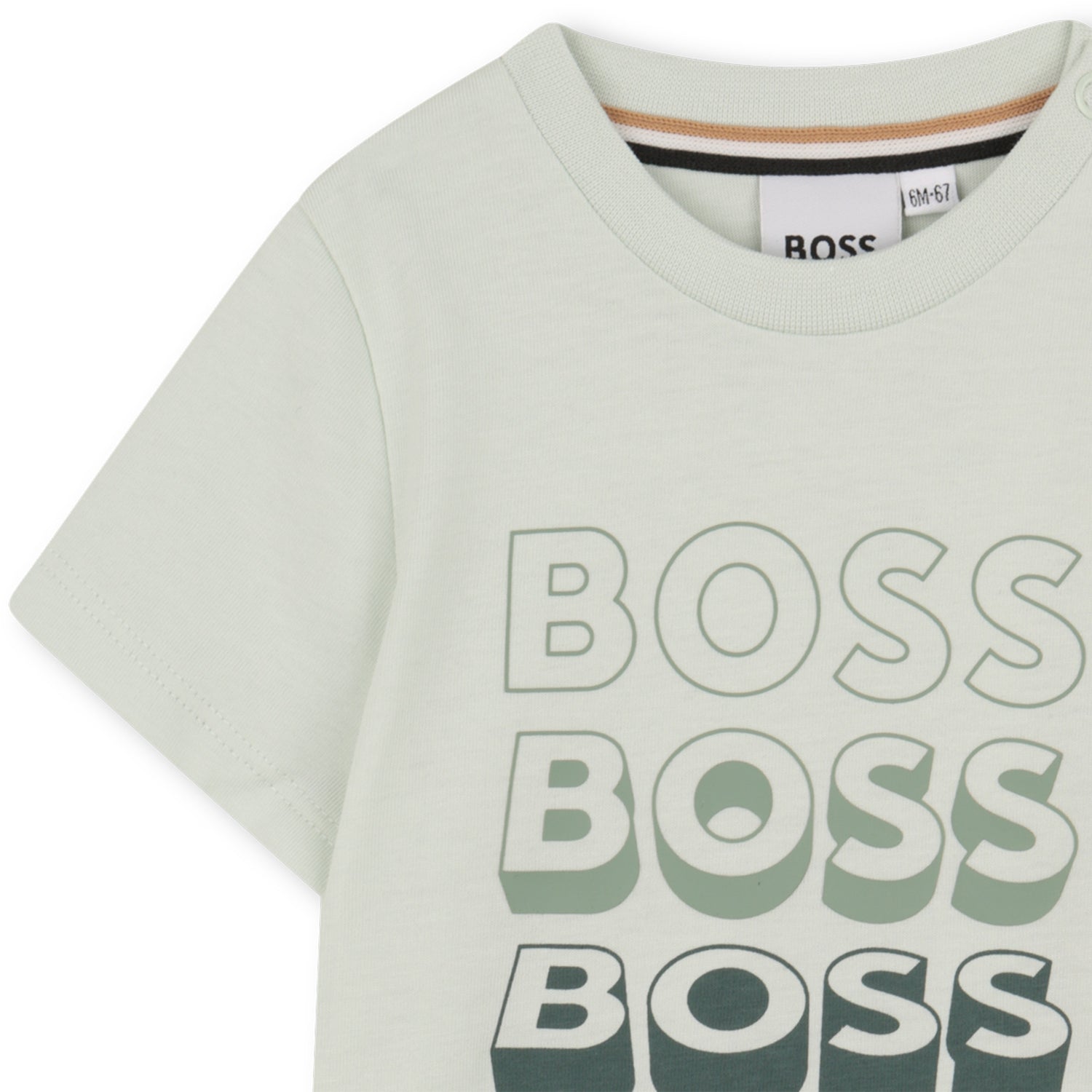 Camiseta Triple Logo Verde