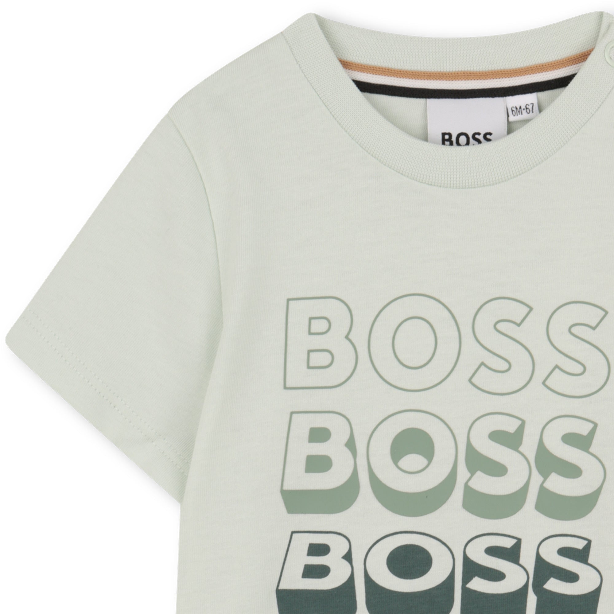 Camiseta Triple Logo Verde