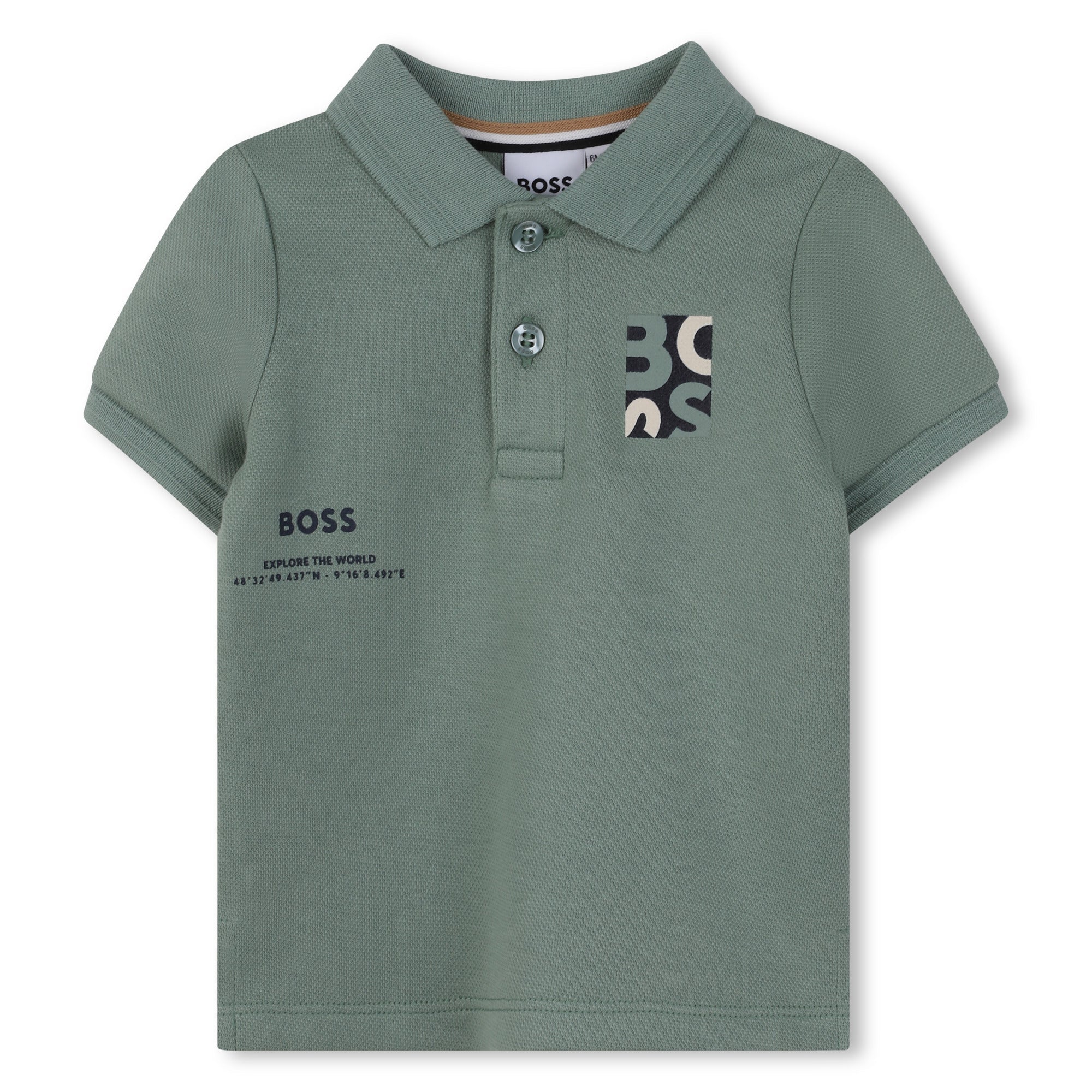 Polo Piqué Boston Verde