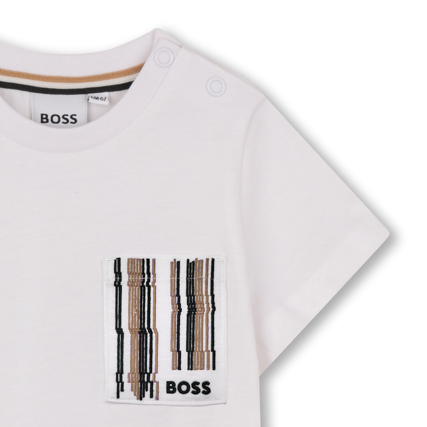 Camiseta Basic Bolsillo Blanca