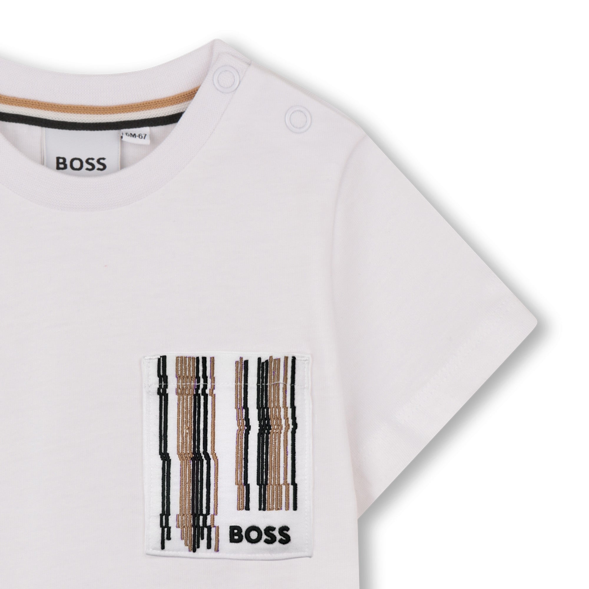 Camiseta Basic Bolsillo Blanca