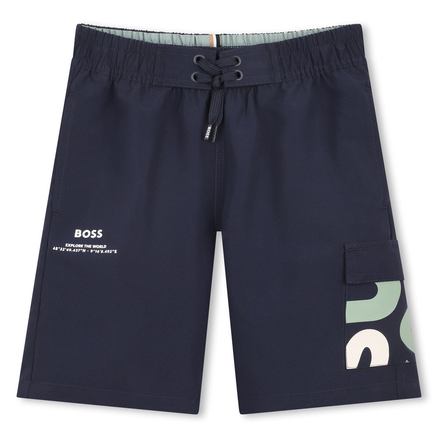 Bermuda Surfer Boston Azul