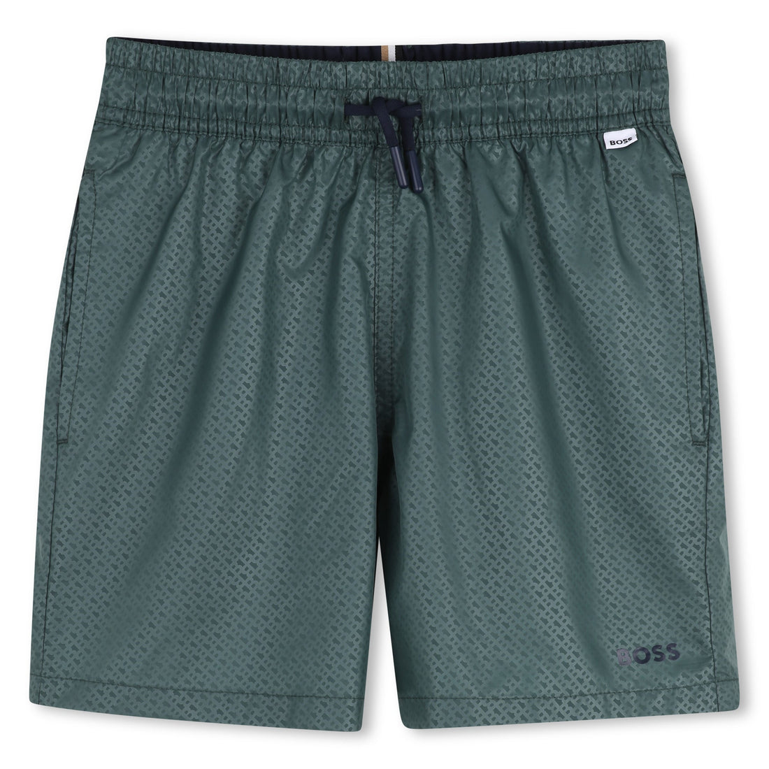 Bermuda Surfer Boston Monograma Double B Verde