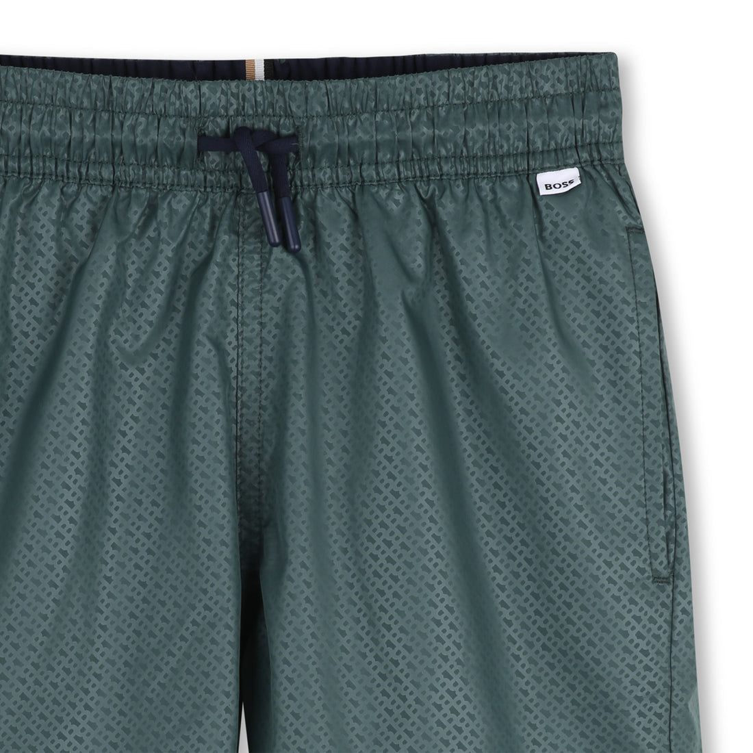 Bermuda Surfer Boston Monograma Double B Verde
