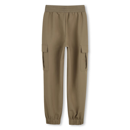 Pantalón Cargo French Terry Taupé