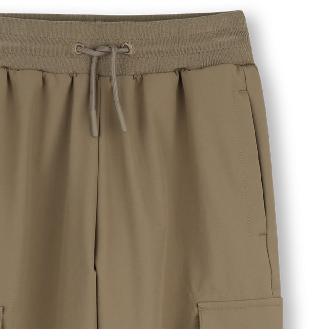 Pantalón Cargo French Terry Taupé