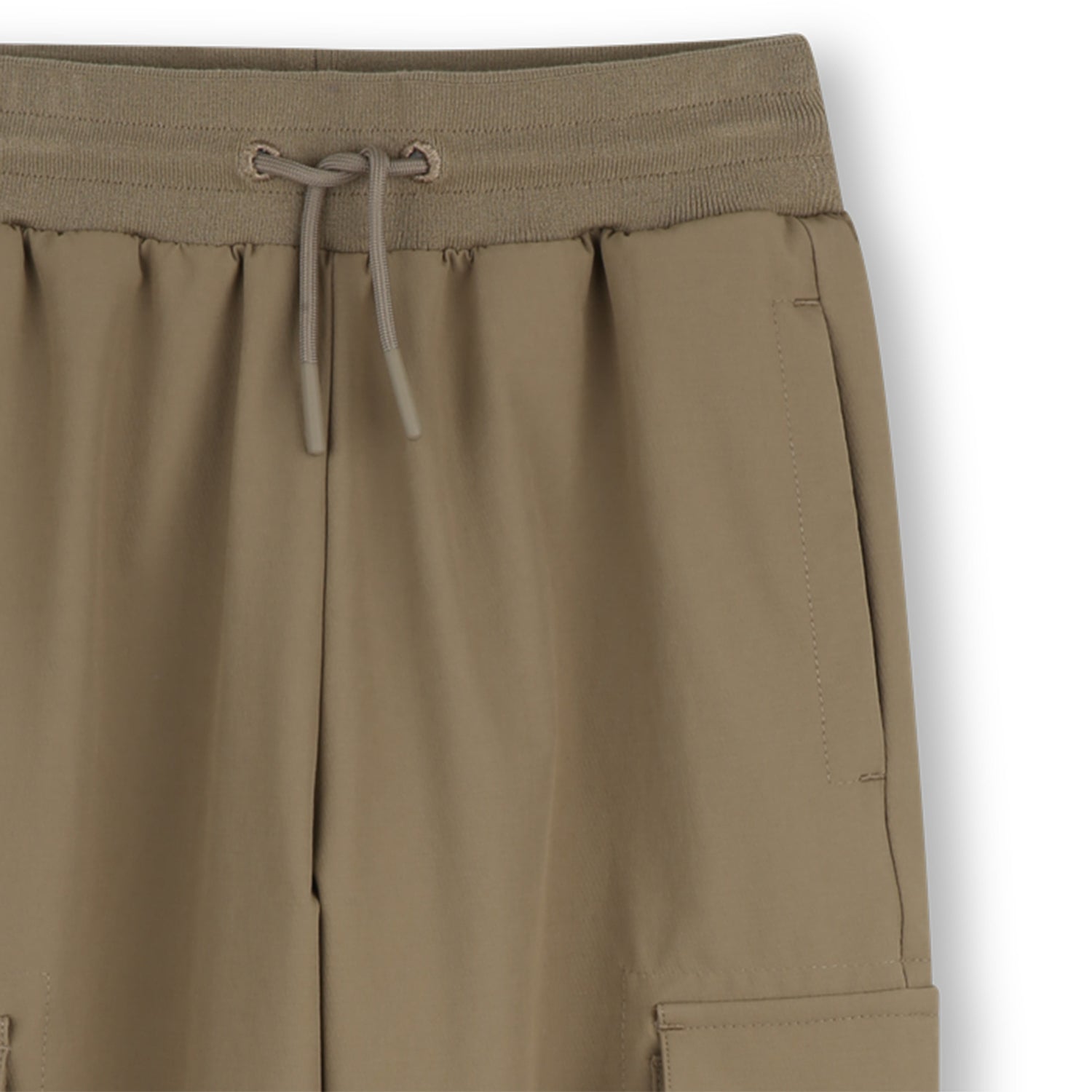 Pantalón Cargo French Terry Taupé