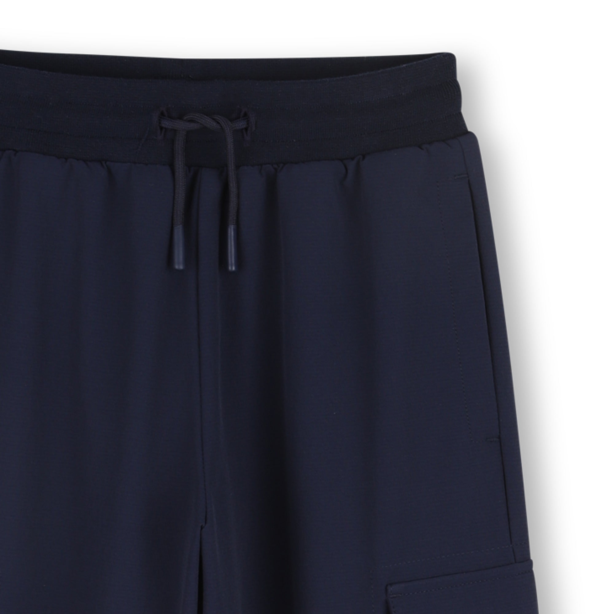 Pantalón Cargo French Terry Azul