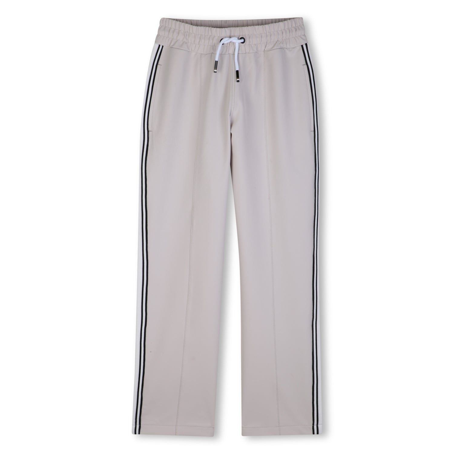 Joggers Franjas Laterales Ivory
