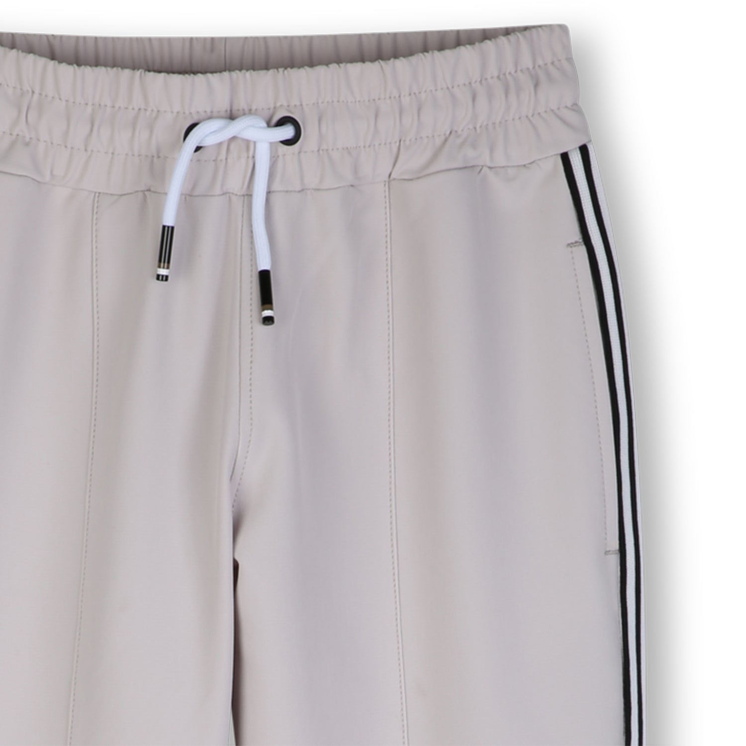 Joggers Franjas Laterales Ivory