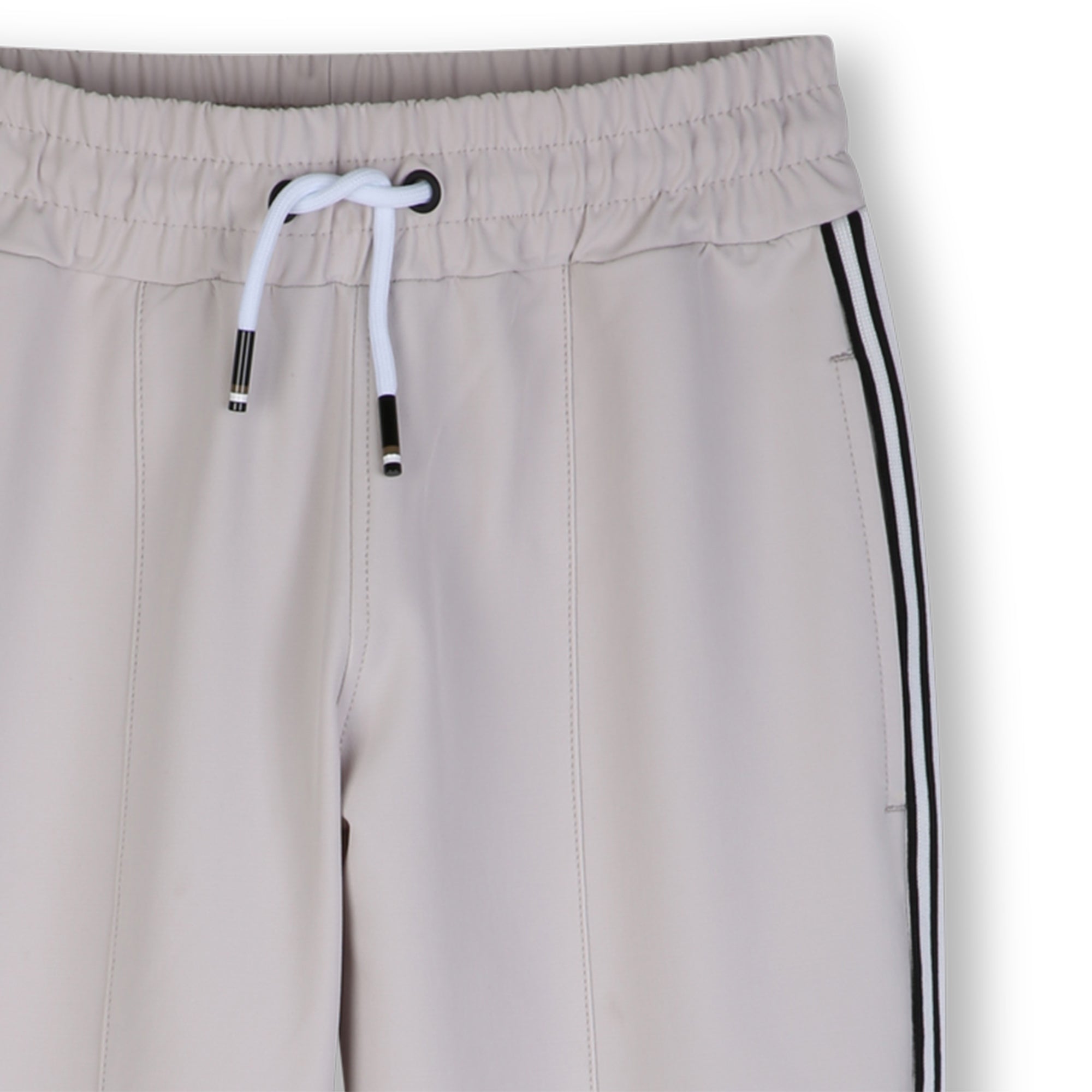 Joggers Franjas Laterales Ivory