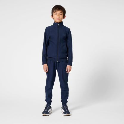 Cardigan Rayas Double B Azul