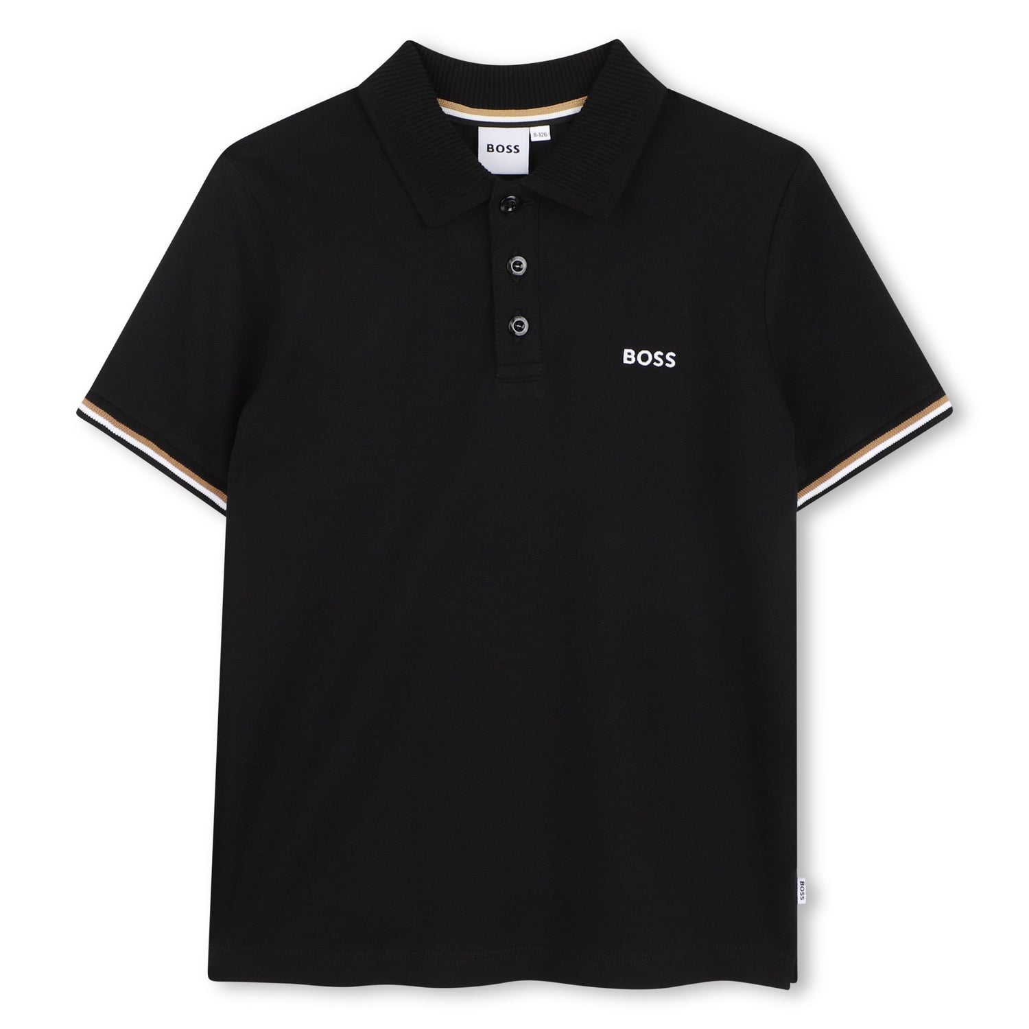 Polo Piqué Negro