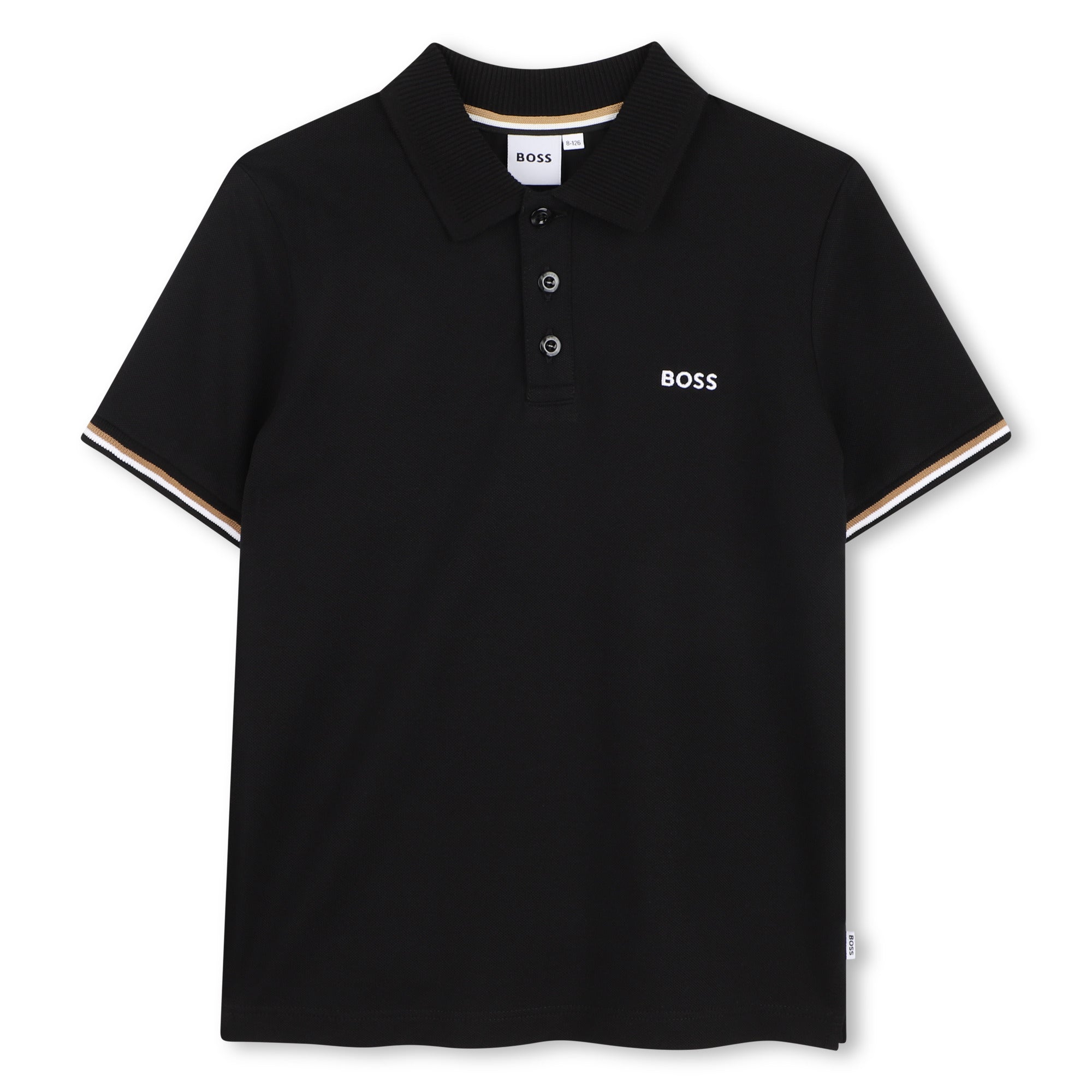 Polo Piqué Negro