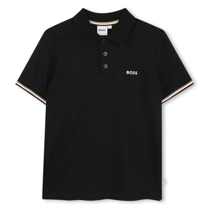 Polo Piqué Negro