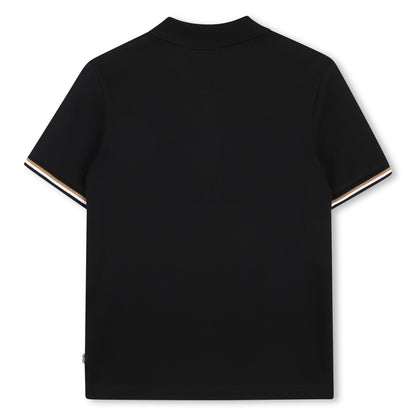 Polo Piqué Negro