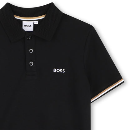 Polo Piqué Negro