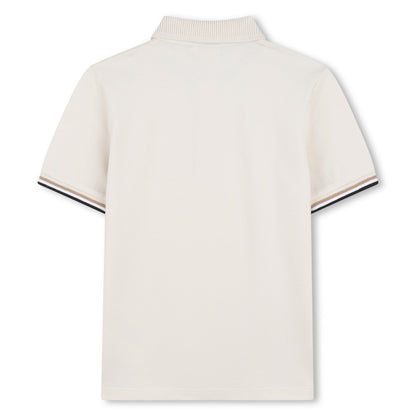 Polo Piqué Vainilla