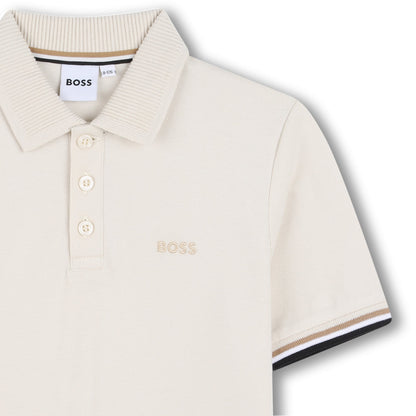 Polo Piqué Vainilla