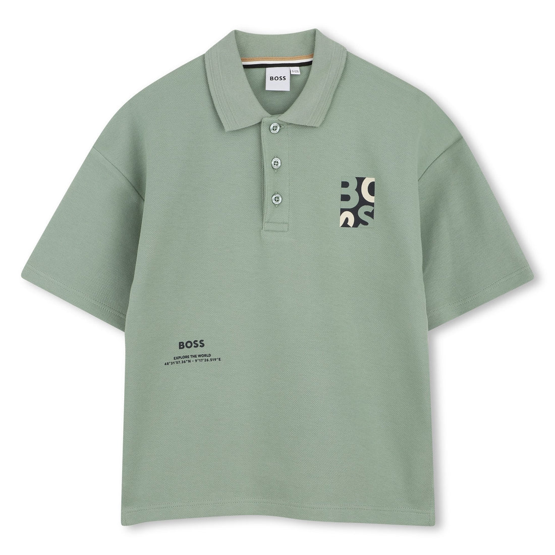 Polo Piqué Boston Verde