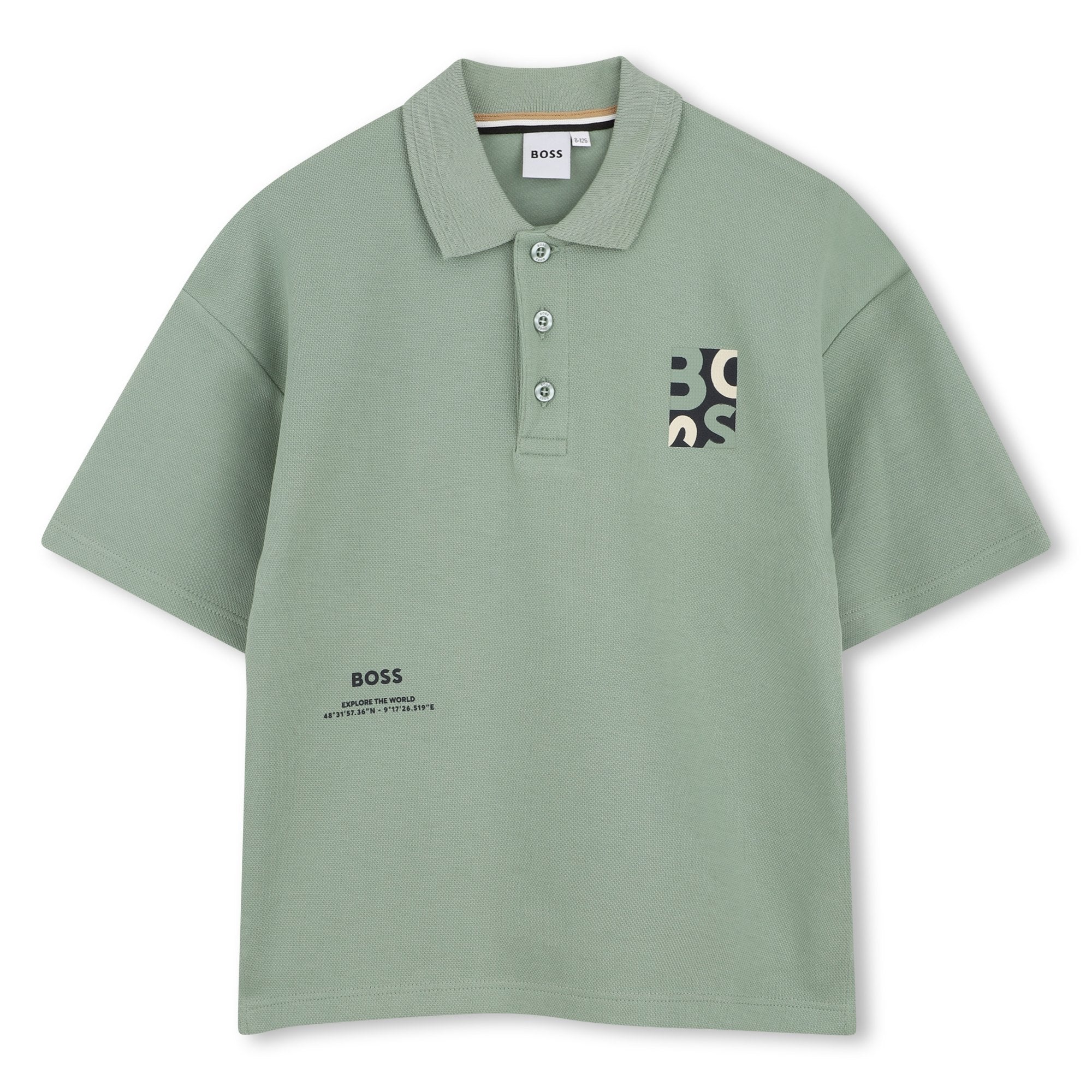 Polo Piqué Boston Verde