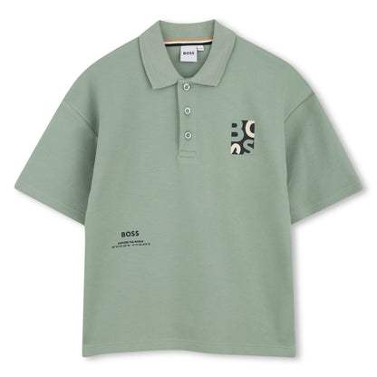 Polo Piqué Boston Verde
