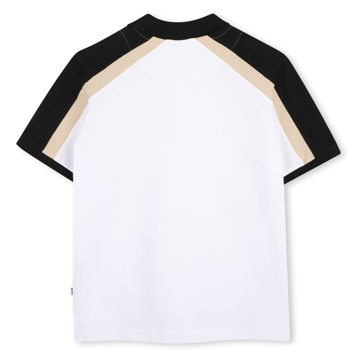 Polo Piqué Bloques Icónico Blanco