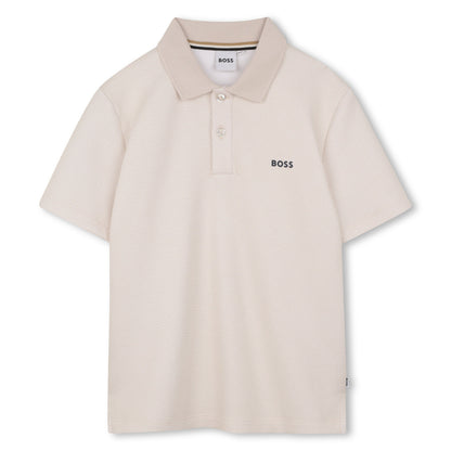 Polo Monograma Double B Vainilla