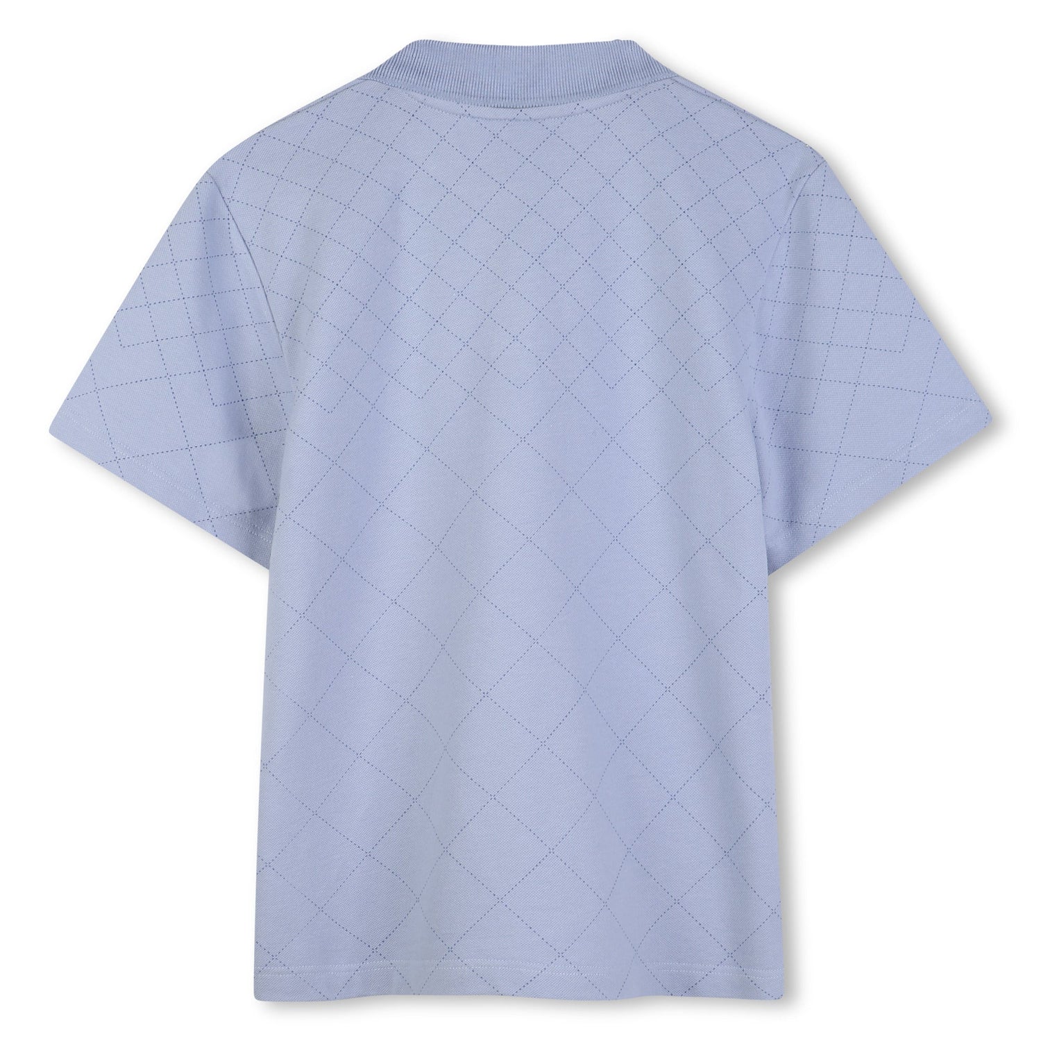 Polo Piqué Efecto Acolchado Double B
