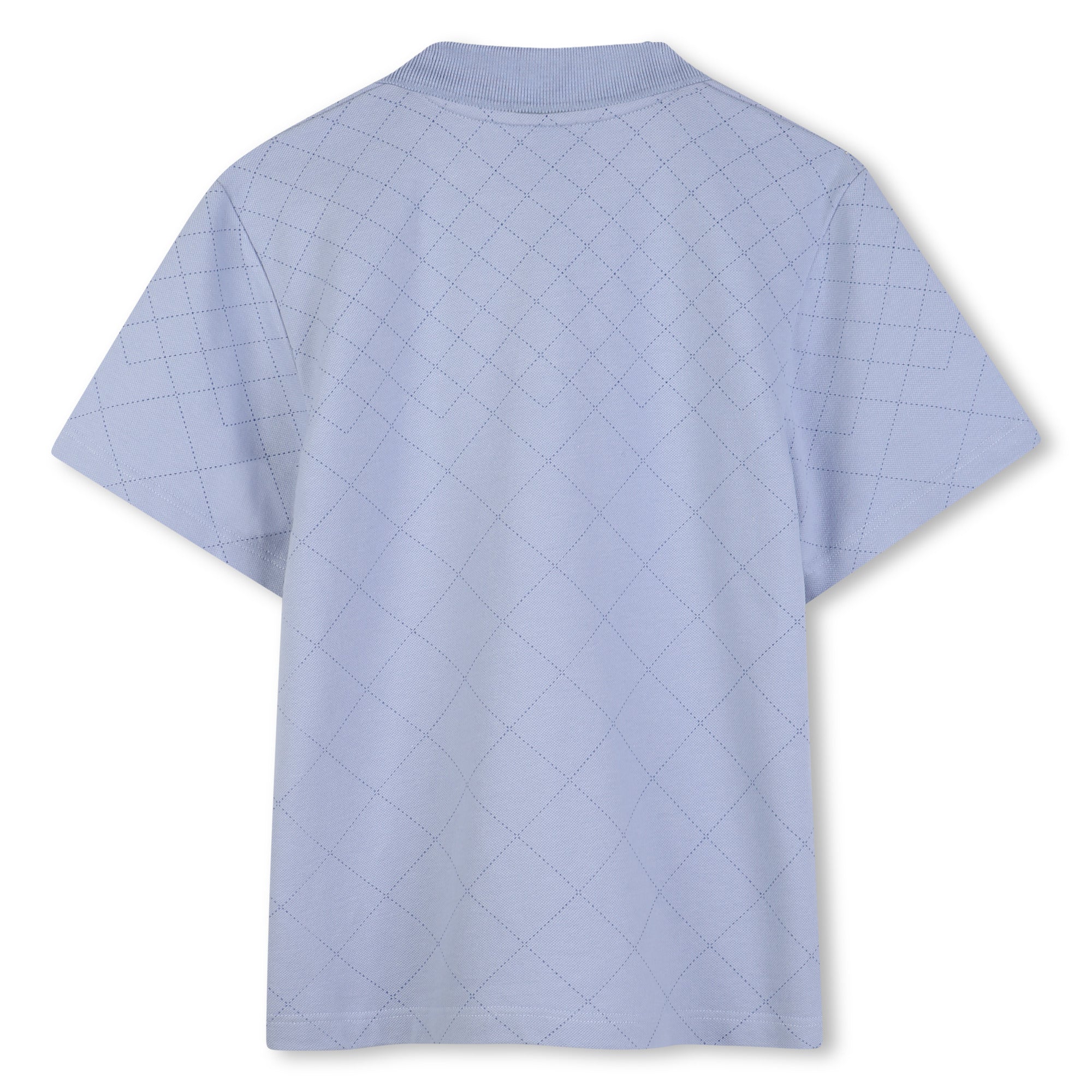 Polo Piqué Efecto Acolchado Double B