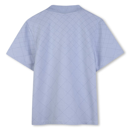 Polo Piqué Efecto Acolchado Double B