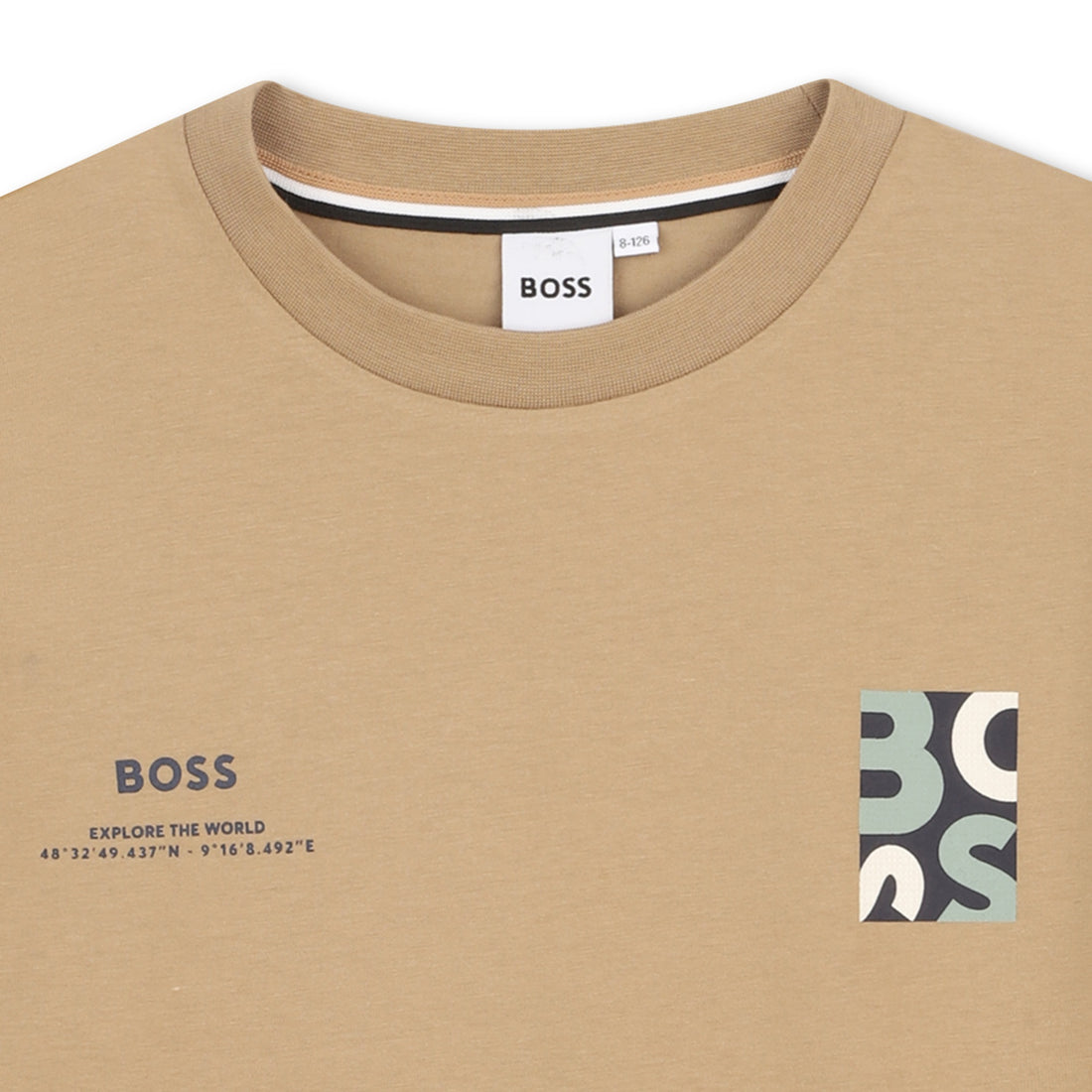 Camiseta Boston Taupé